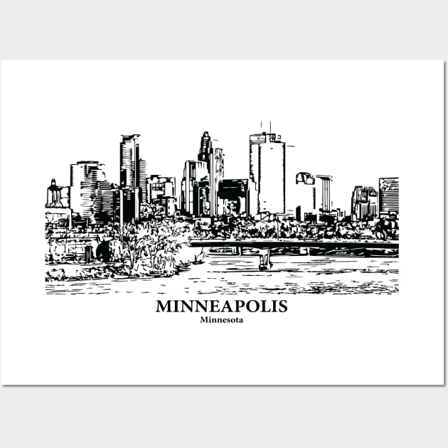 Minneapolis - Minnesota Wall Art by Lakeric